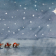 Julkort - Under stjärnklar himmel