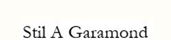 Garamond
