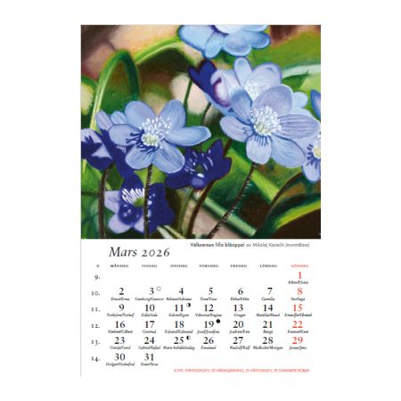 Konstkalender för 2026 - Bild 2